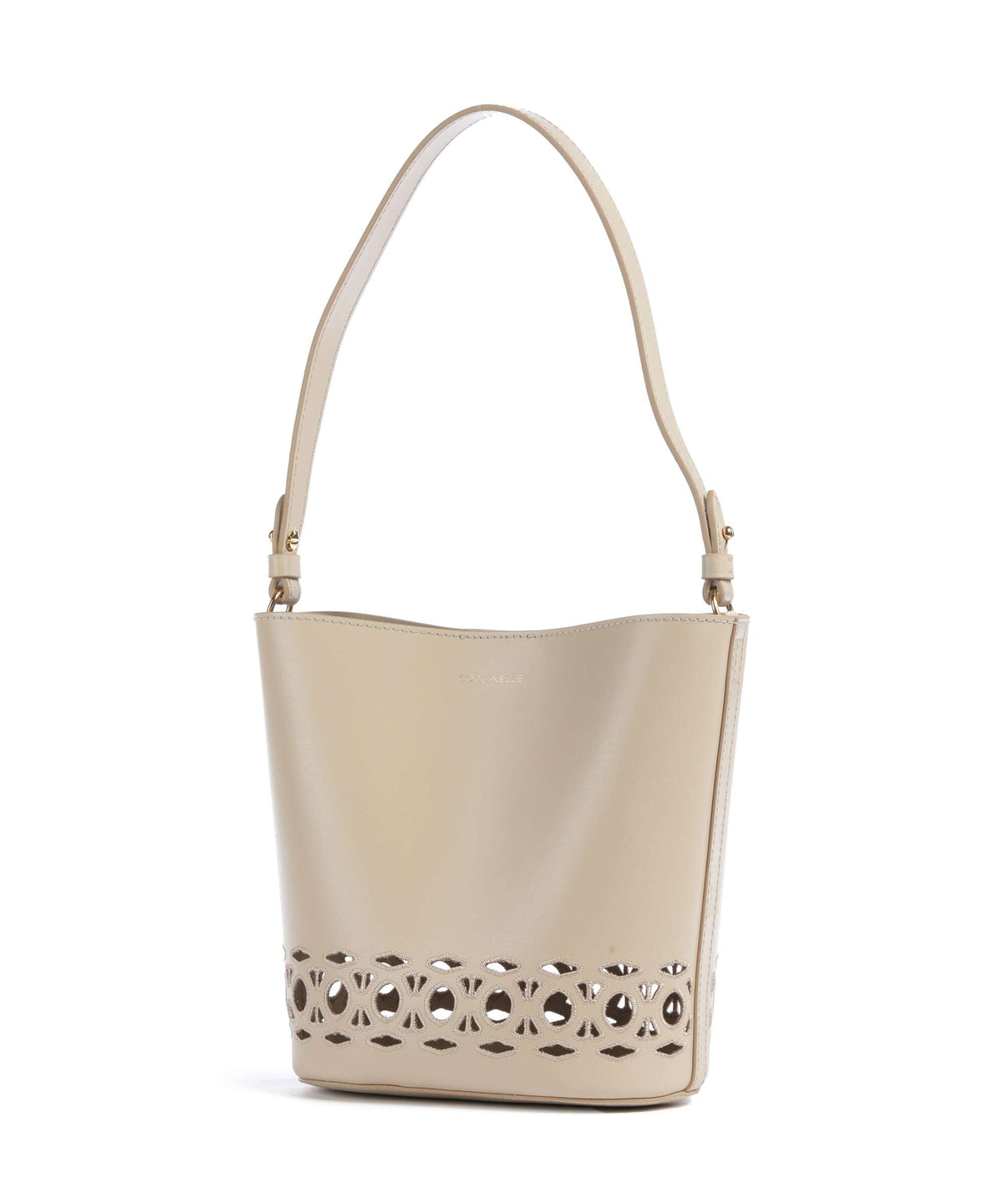 Coccinelle Bucket Bag – Sandshell 2