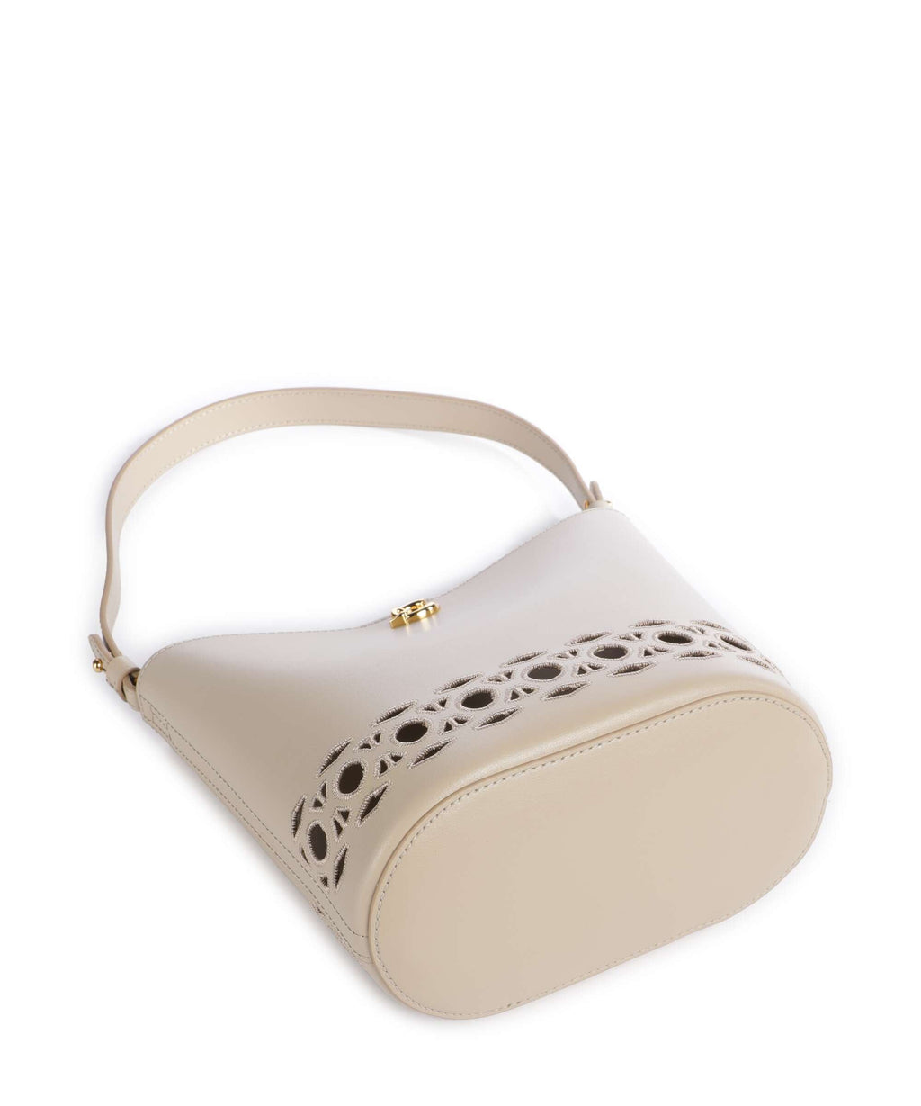 Coccinelle Bucket Bag – Sandshell 5