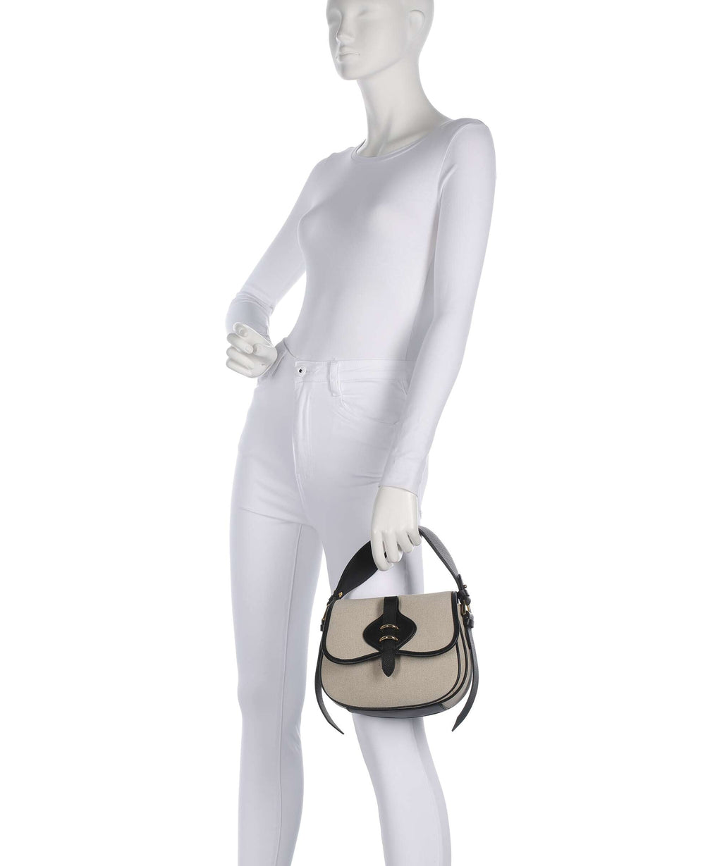 Coccinelle Top Handle Bag – Natural / Noir 3