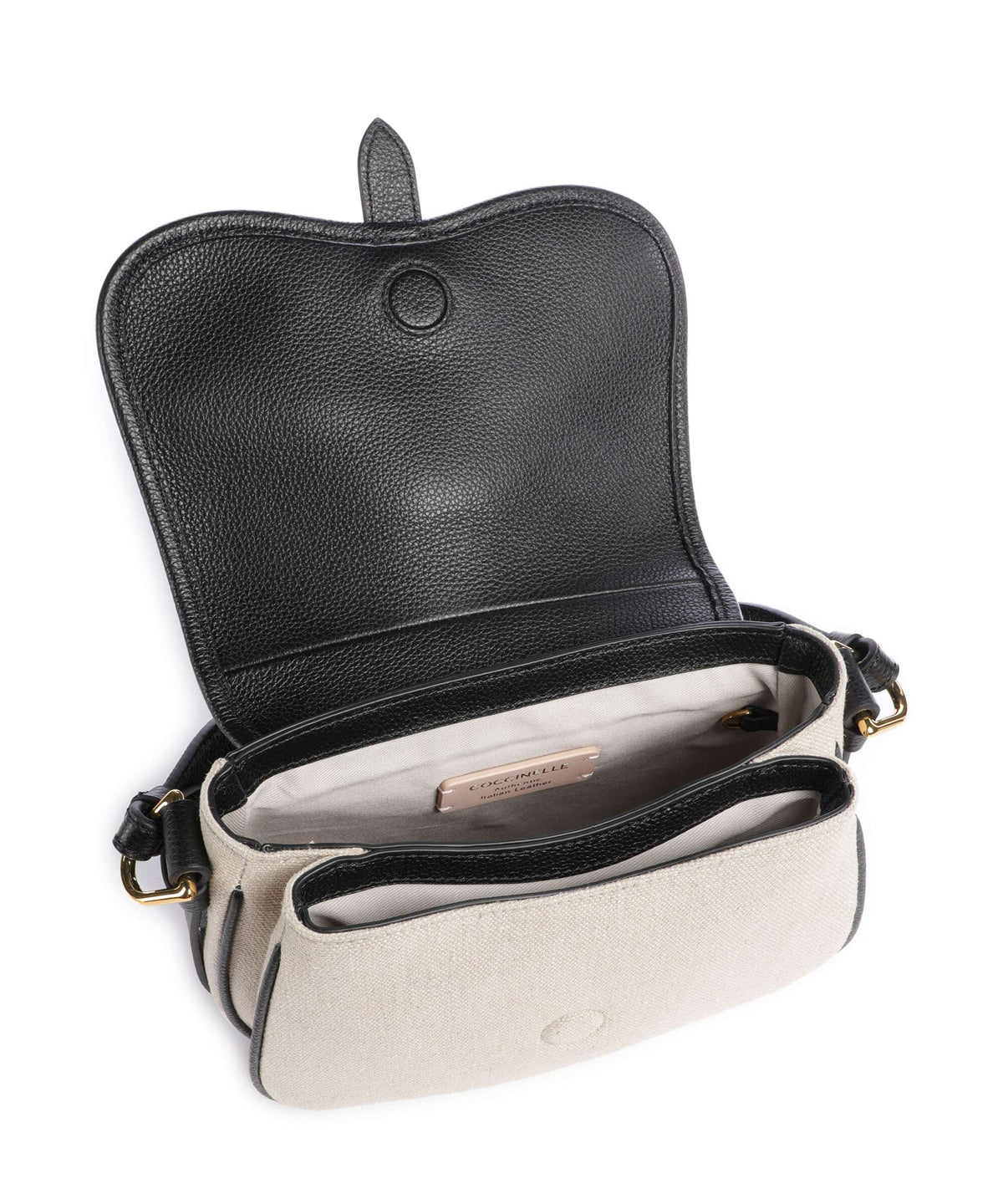 Coccinelle Top Handle Bag – Natural / Noir 6