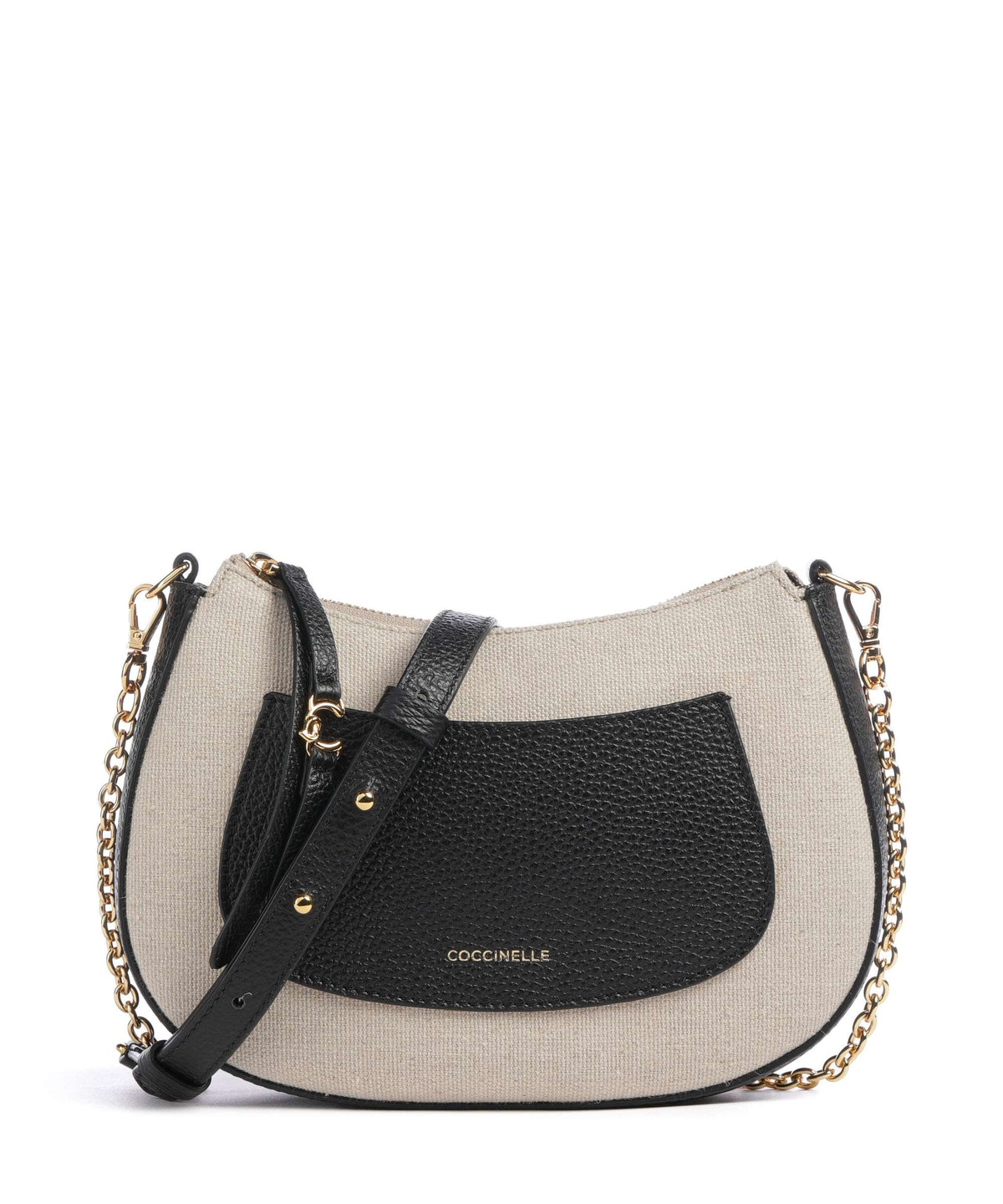 Coccinelle Crossbody Bag – Natural / Noir 1