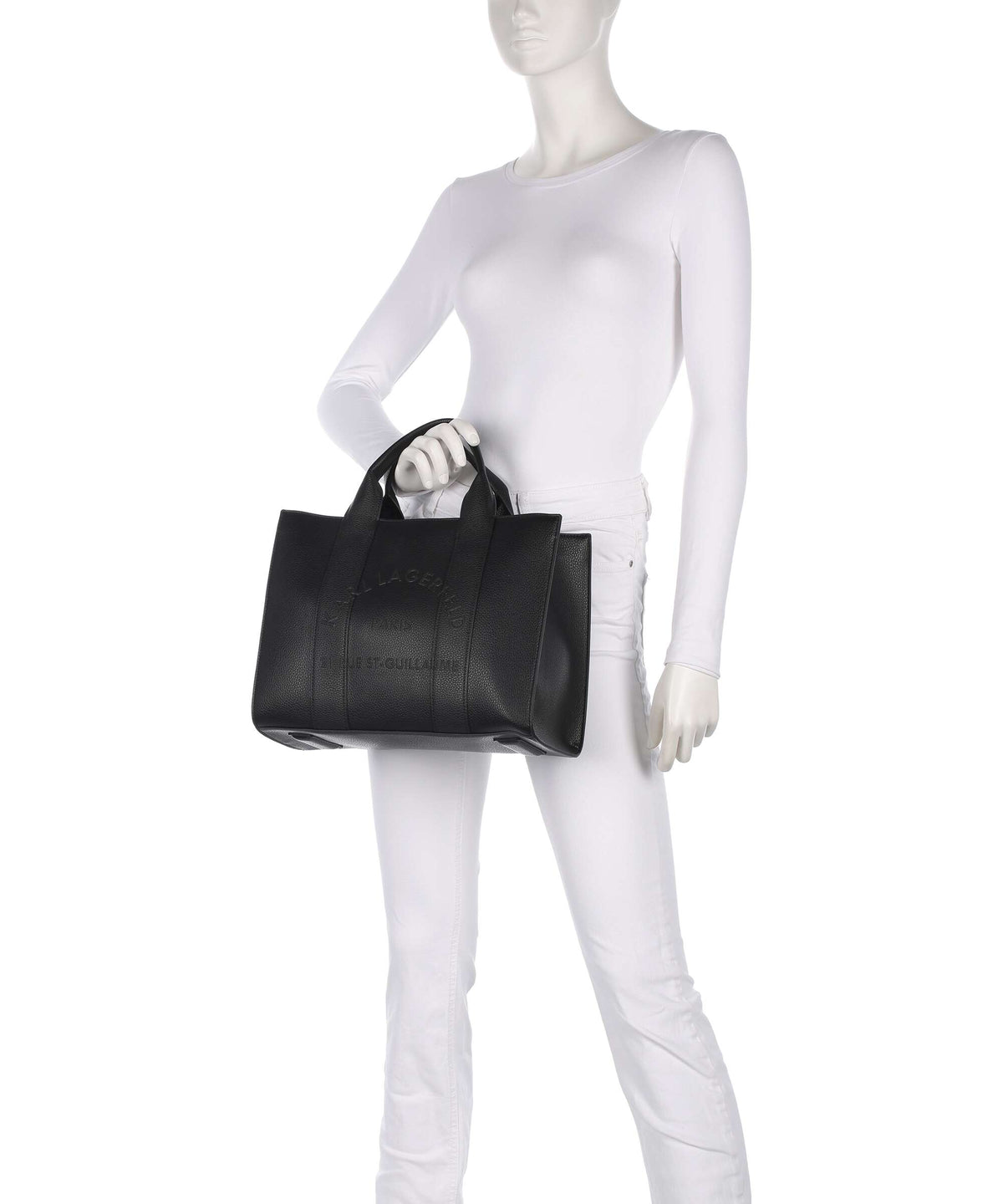 Karl Lagerfeld Top Handle Bag – Black 3
