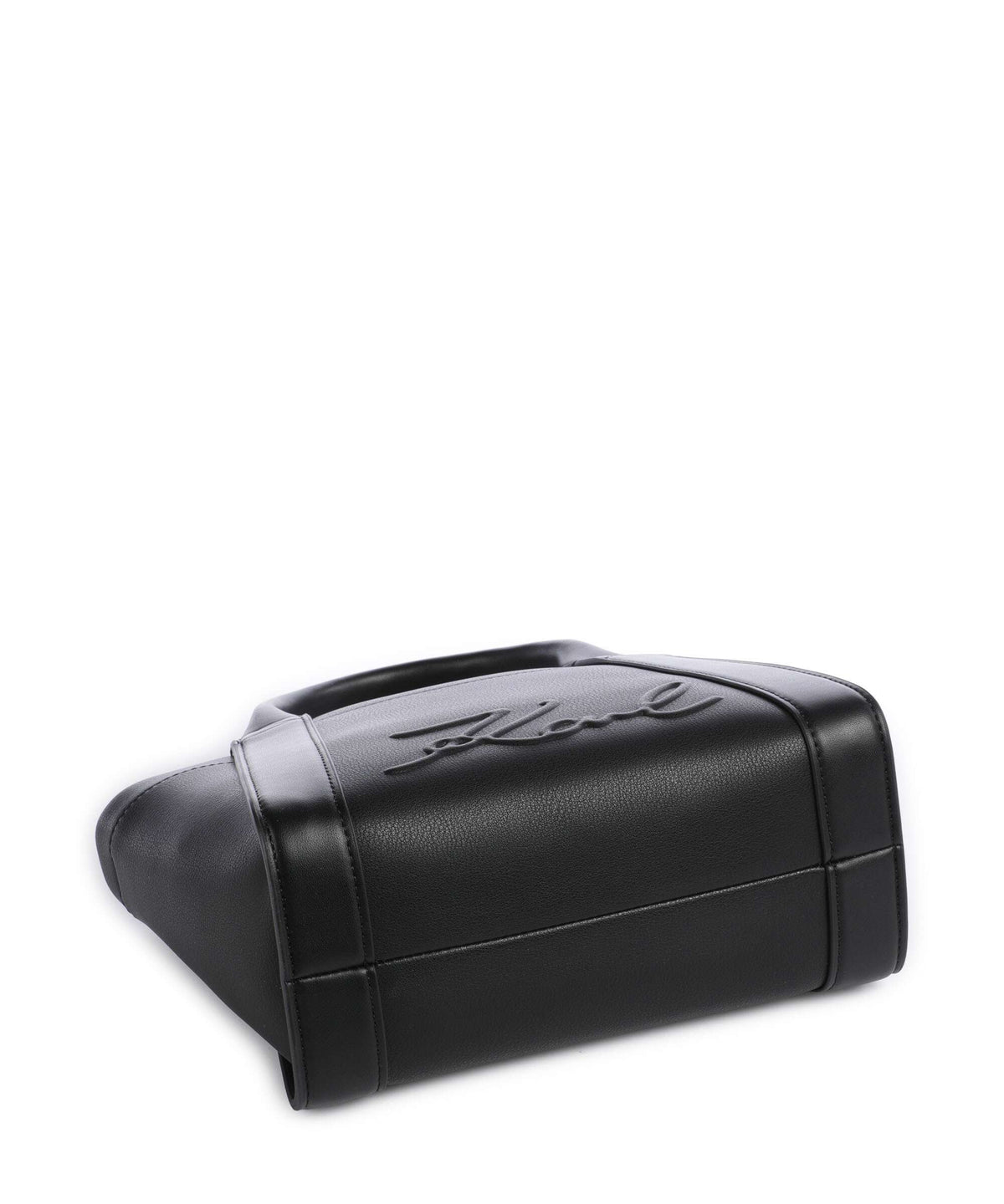 Karl Lagerfeld Top Handle Bag – Black / Nickel 4
