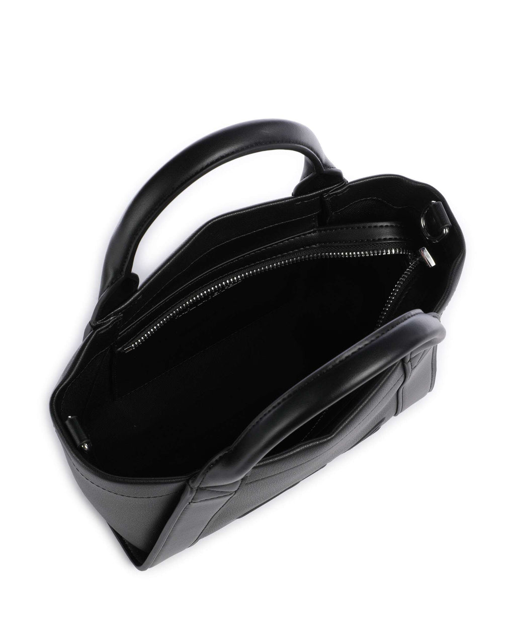 Karl Lagerfeld Top Handle Bag – Black / Nickel 5