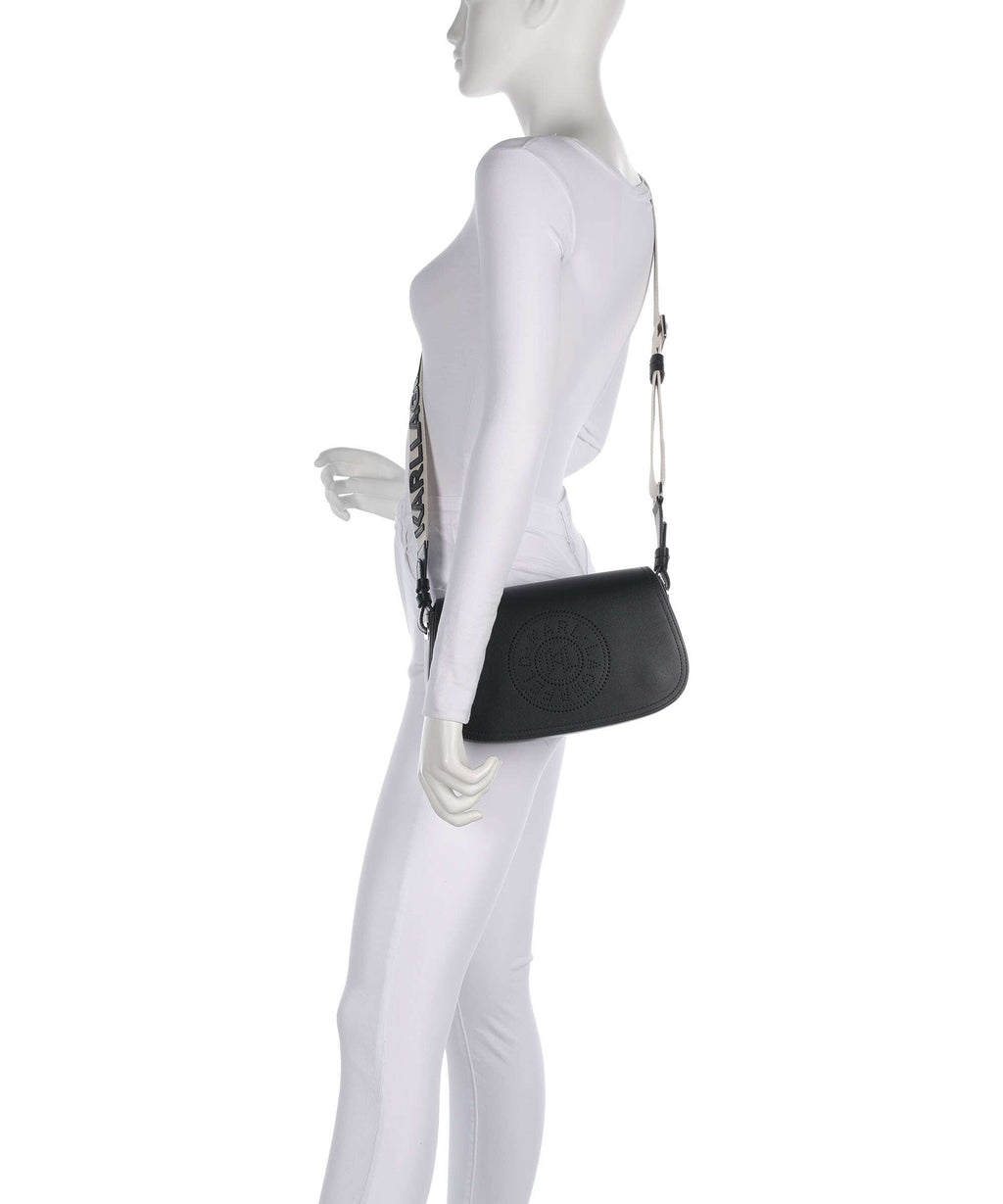 Karl Lagerfeld Crossbody Bag – Black / Nickel 3