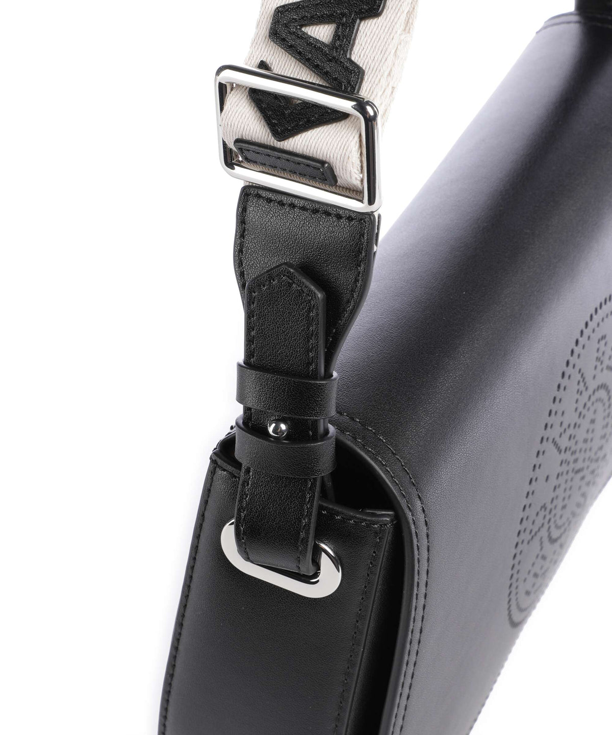 Karl Lagerfeld Crossbody Bag – Black / Nickel 4