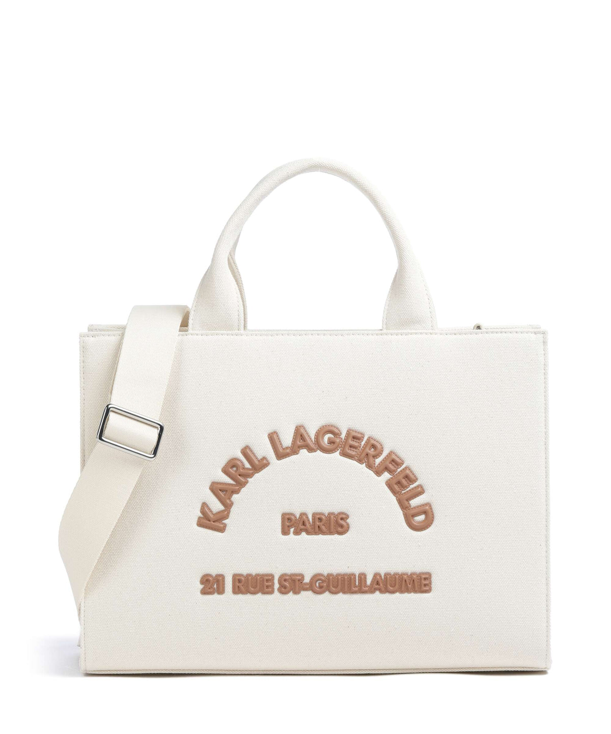Karl Lagerfeld Top Handle Bag – Natural 1