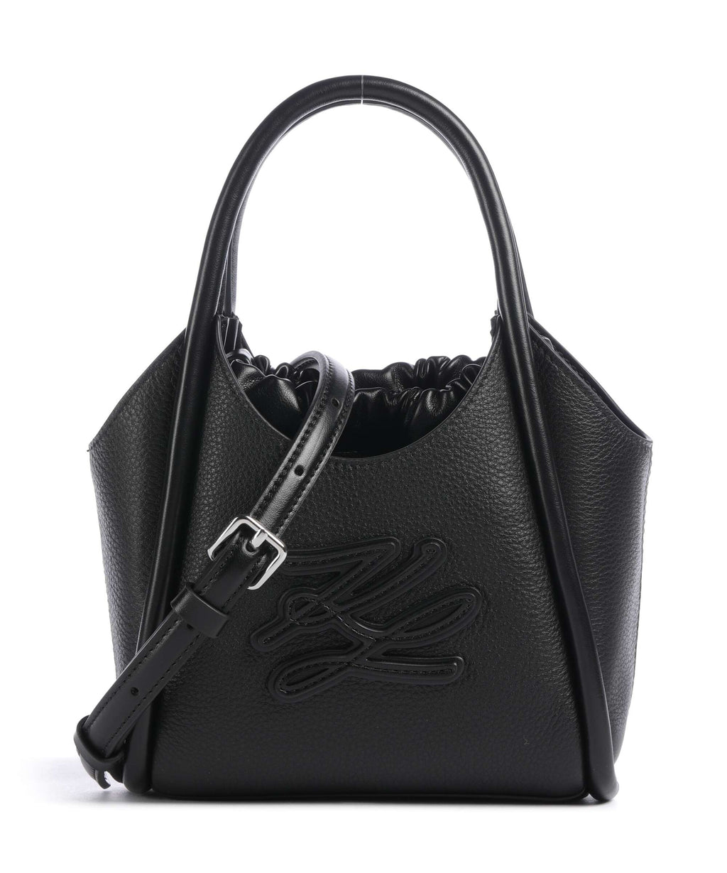 Karl Lagerfeld Crossbody Bag – Black / Nickel 1
