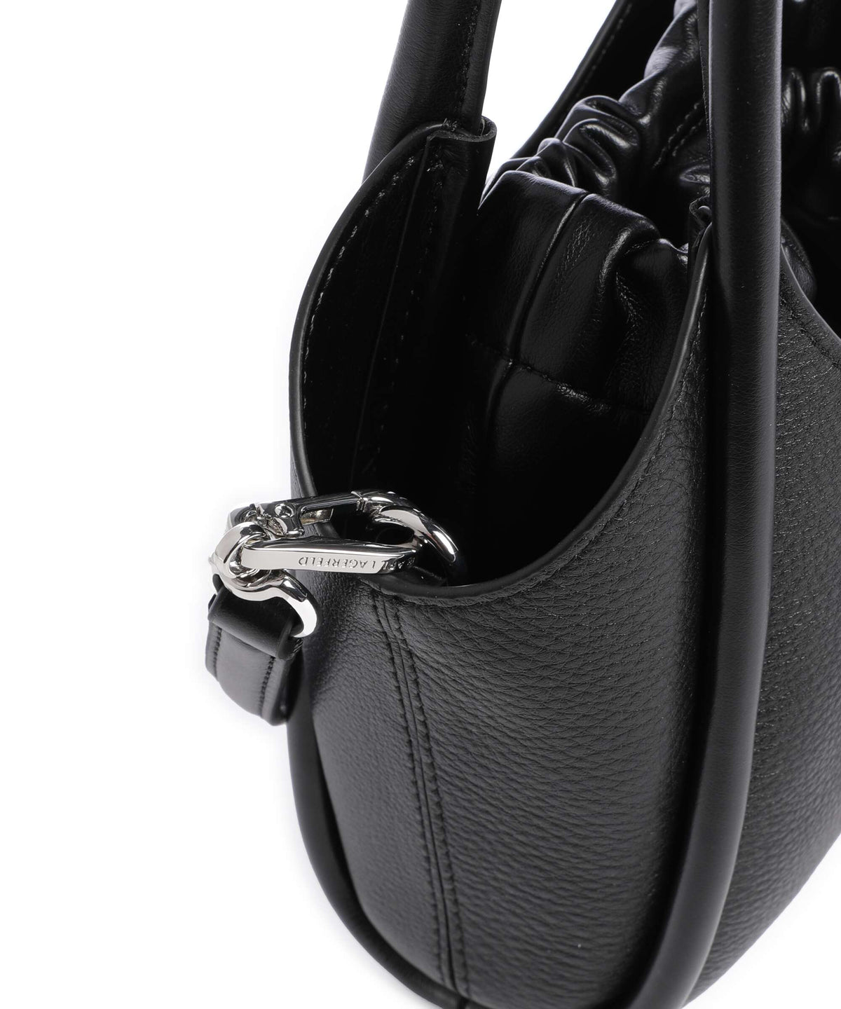 Karl Lagerfeld Crossbody Bag – Black / Nickel 4