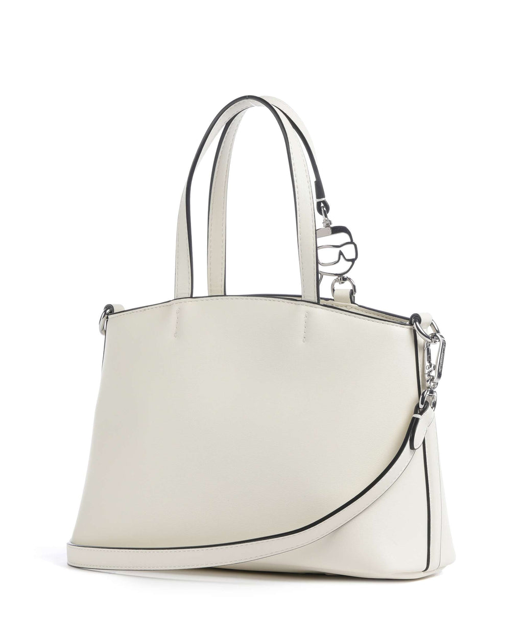 Karl Lagerfeld Top Handle Bag – Off White 2
