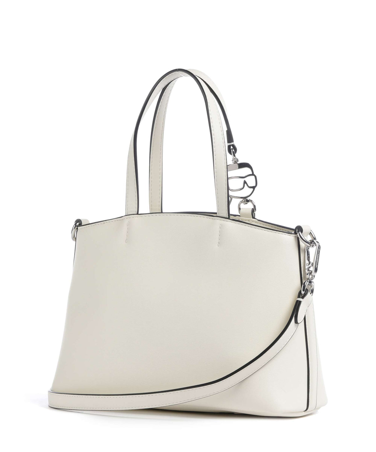 Karl Lagerfeld Top Handle Bag – Off White 2