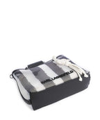 Karl Lagerfeld Top Handle Bag – Black Stripes 5