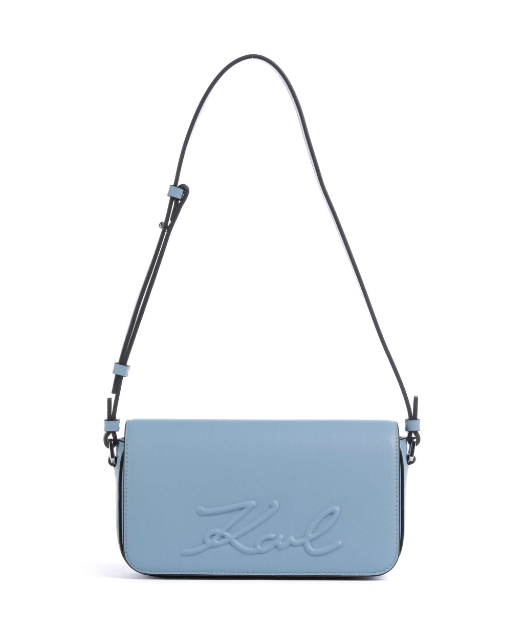 Karl Lagerfeld Shoulder Bag – Blue Bloom 1