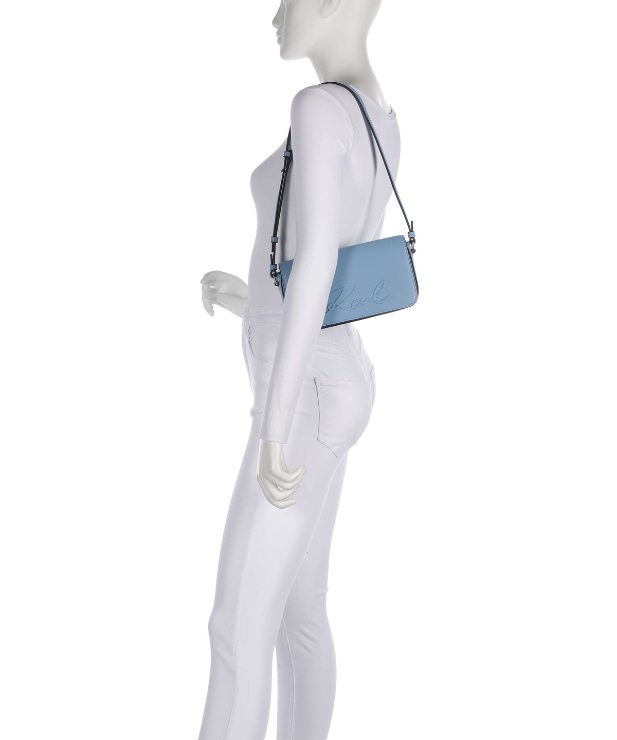 Karl Lagerfeld Shoulder Bag – Blue Bloom 3