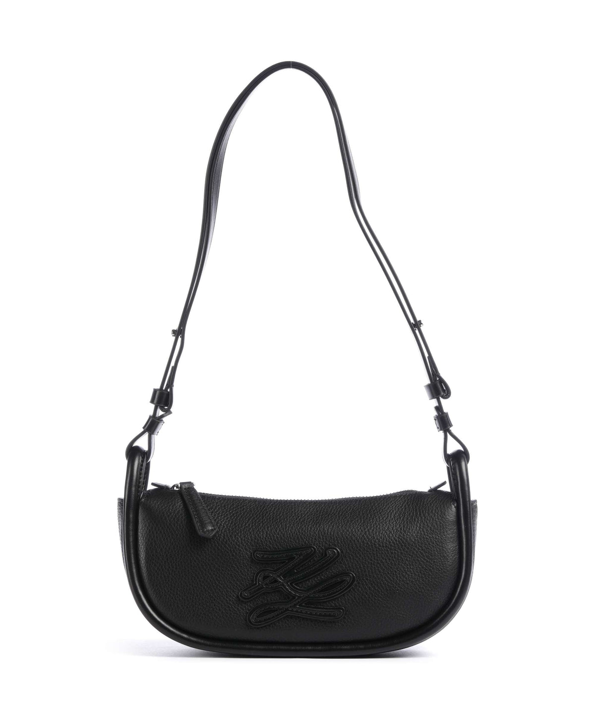Karl Lagerfeld Shoulder Bag – Black / Nickel 1