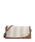 Karl Lagerfeld Crossbody Bag – Natural Canvas / Tan 1