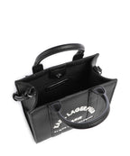 Karl Lagerfeld Top Handle Bag – White / Black 6