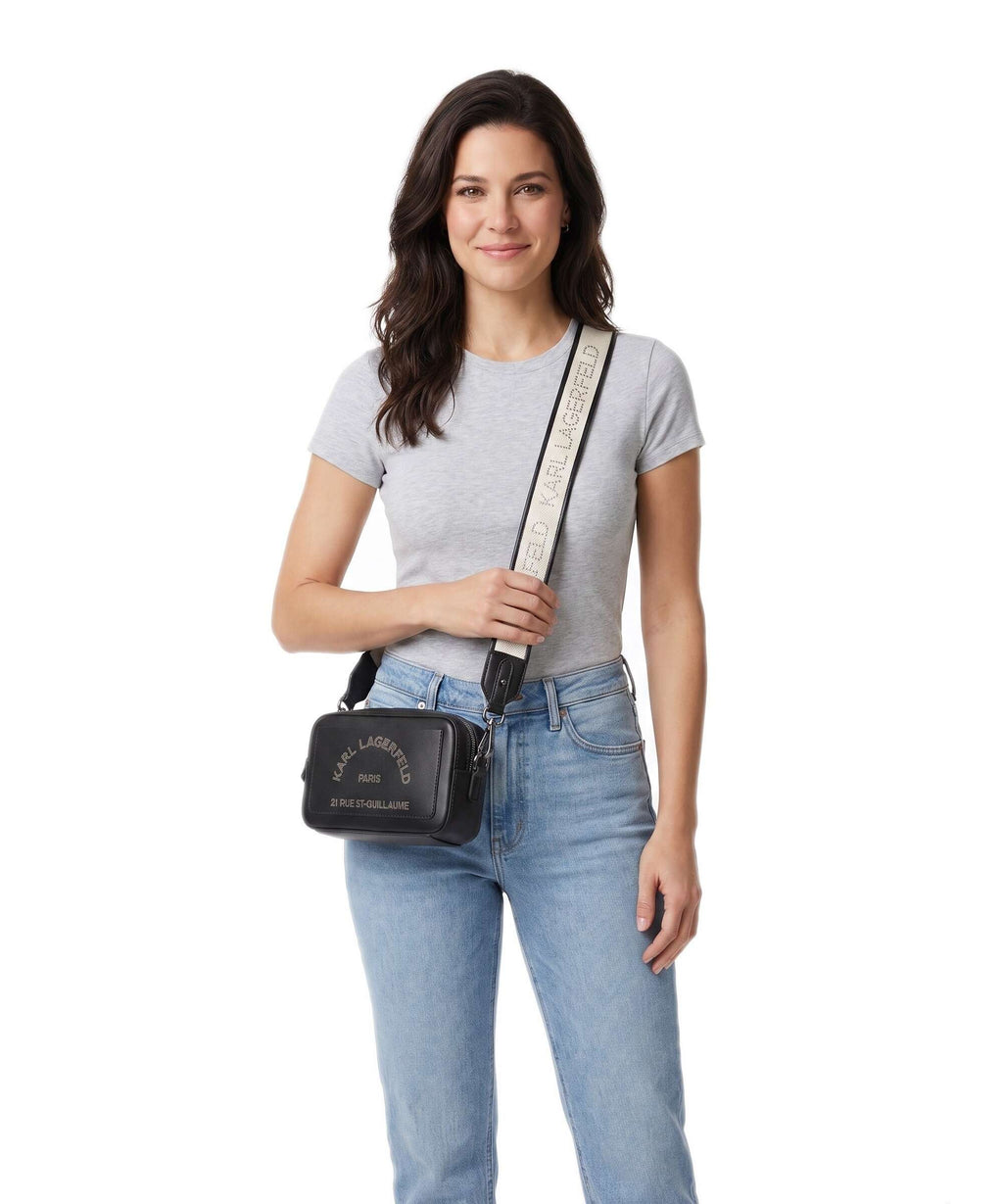 Karl Lagerfeld Crossbody Bag – Black Nickel 3