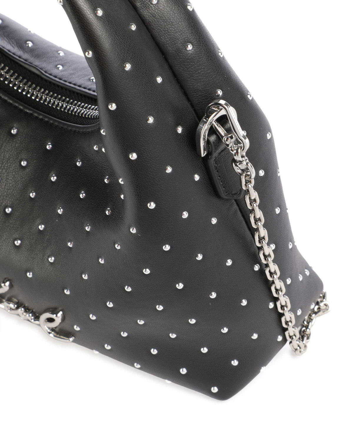 Karl Lagerfeld Top Handle Bag – Black Embellishment 4
