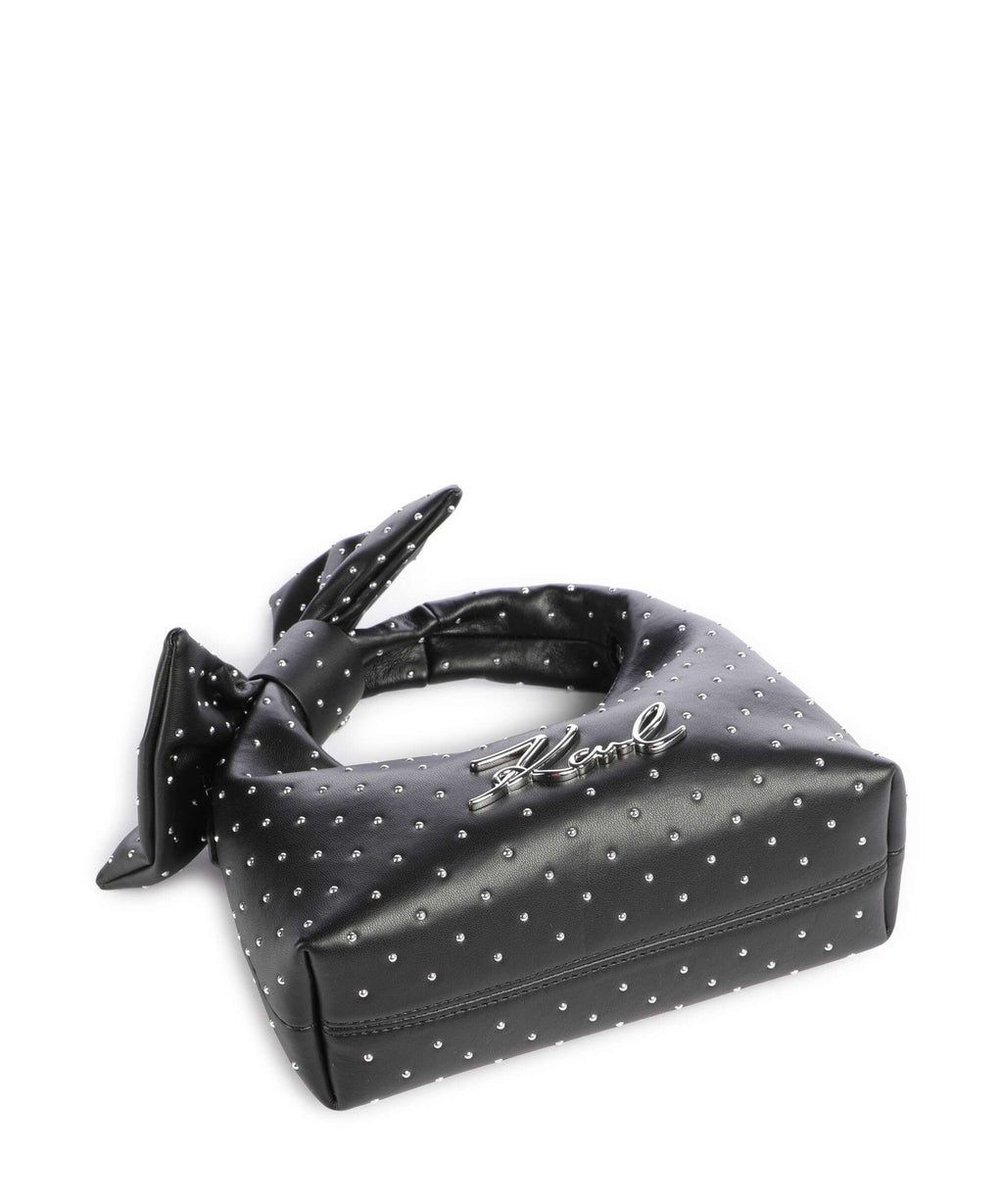 Karl Lagerfeld Top Handle Bag – Black Embellishment 5