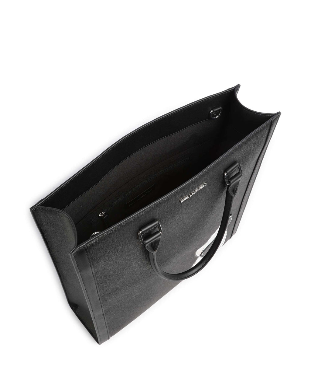 Karl Lagerfeld Top Handle Bag – Black 6