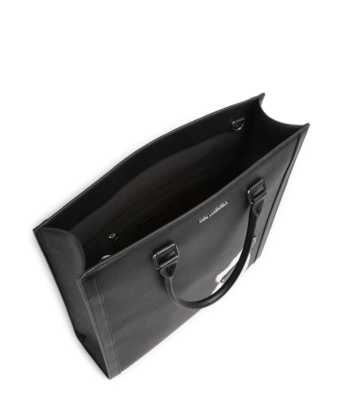 Karl Lagerfeld Top Handle Bag – Black 6