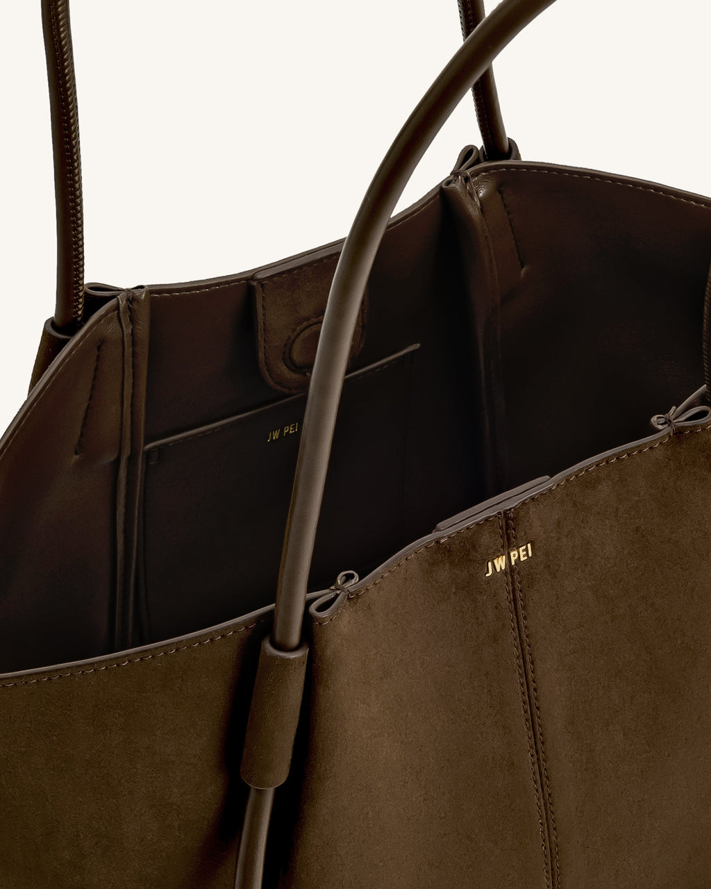JW PEI Tote Bag – Mocha Brown 4
