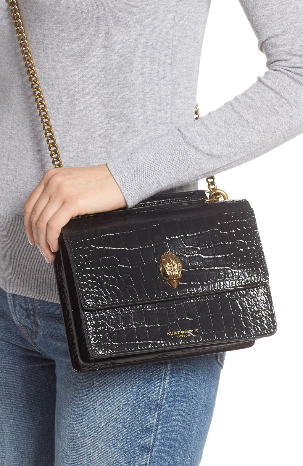 Kurt Geiger Crossbody Bag – Black 4