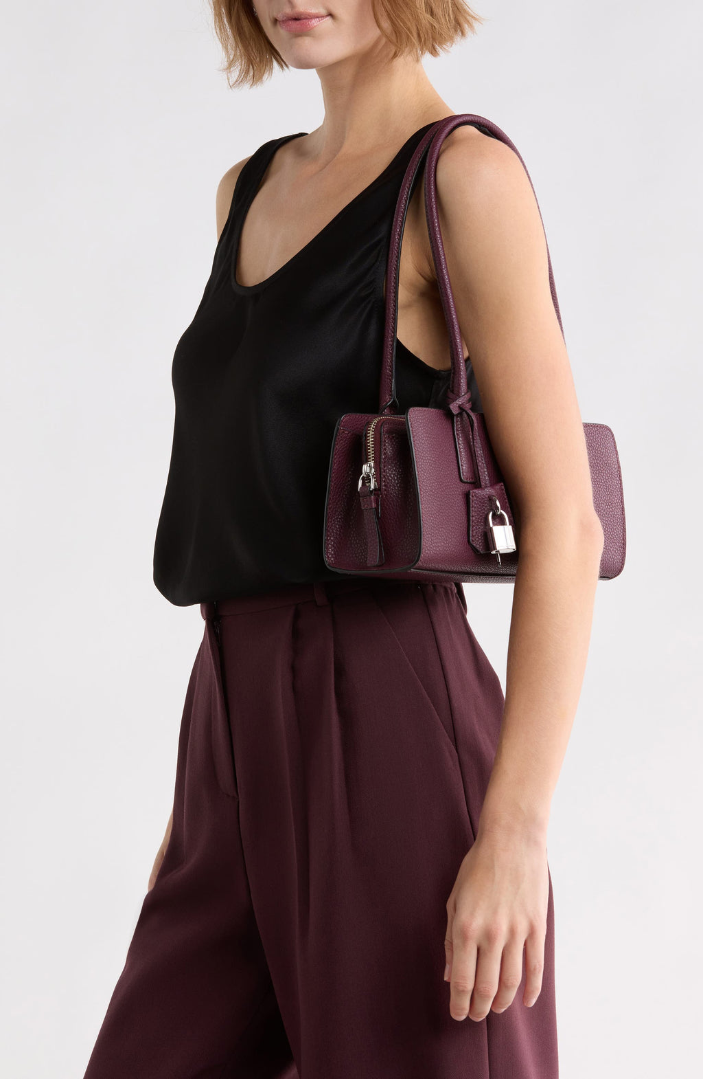 Marc Jacobs Satchel Bag – Dark Plum 2