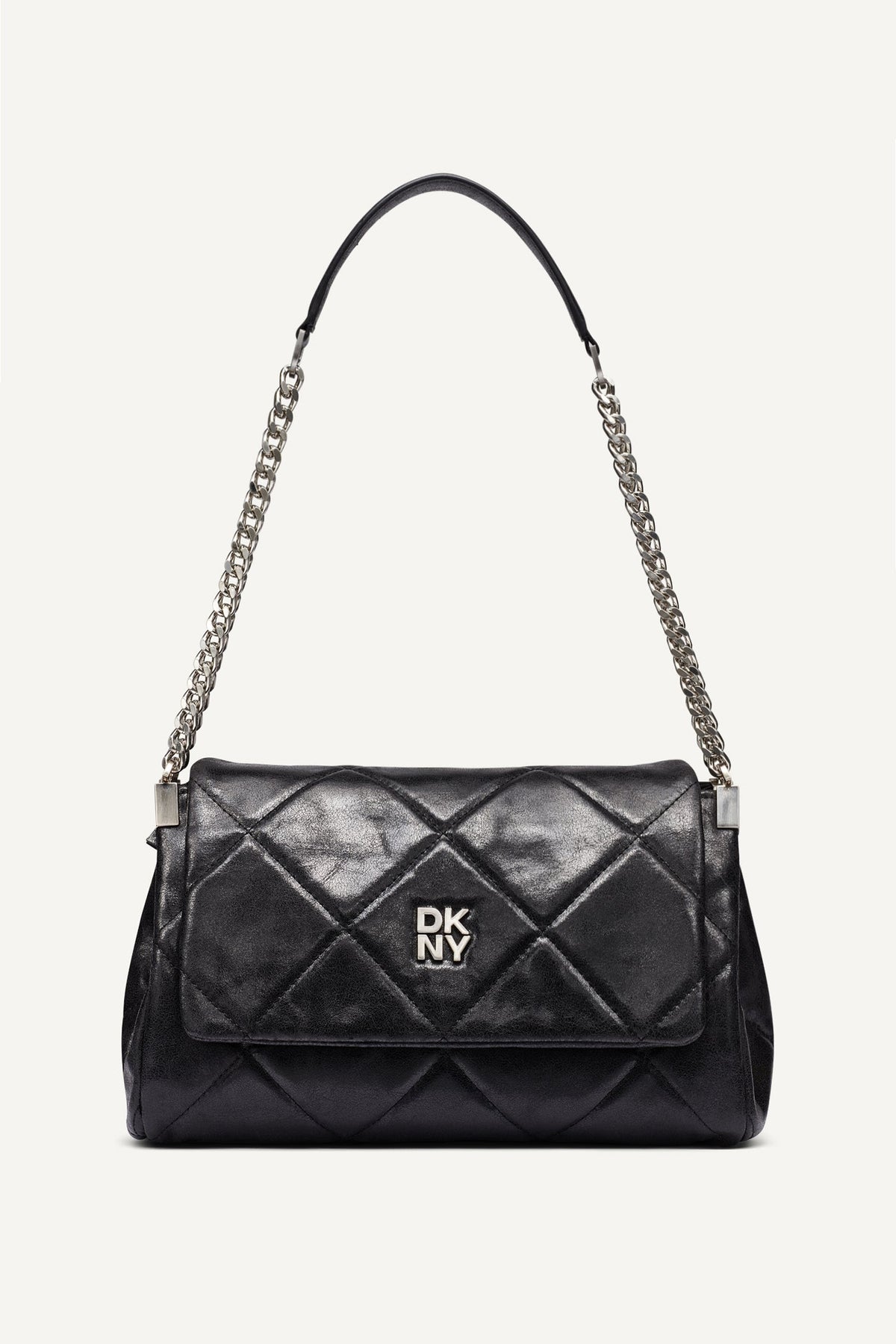 DKNY Shoulder Bag – Black / Silver 1