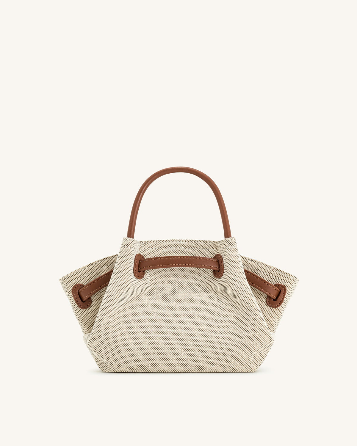 JW PEI Tote Bag – Brown Canvas 5
