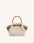 JW PEI Tote Bag – Brown Canvas 1