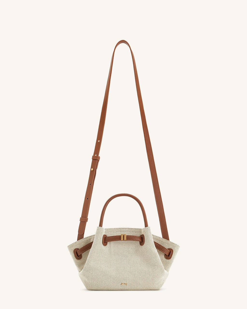 JW PEI Tote Bag – Brown Canvas 3