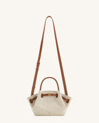 JW PEI Tote Bag – Brown Canvas 3