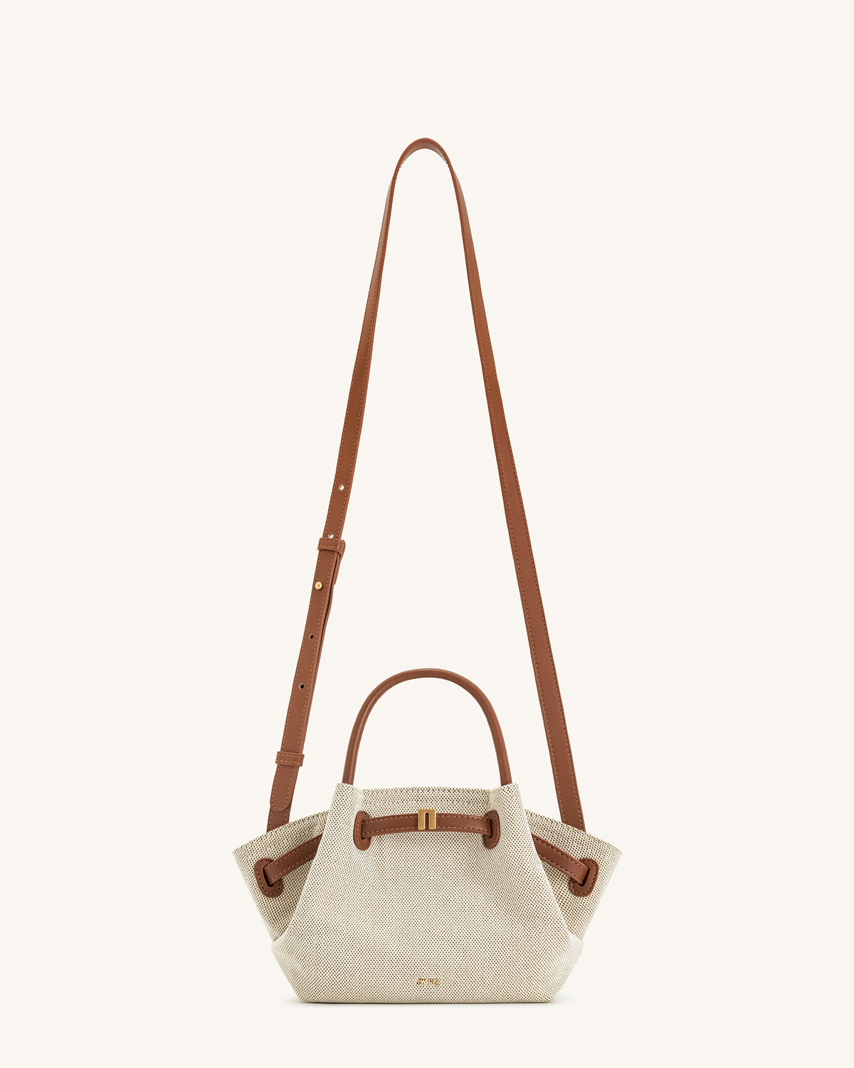 JW PEI Tote Bag – Brown Canvas 3