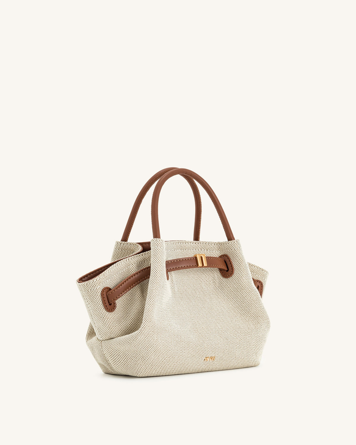 JW PEI Tote Bag – Brown Canvas 4