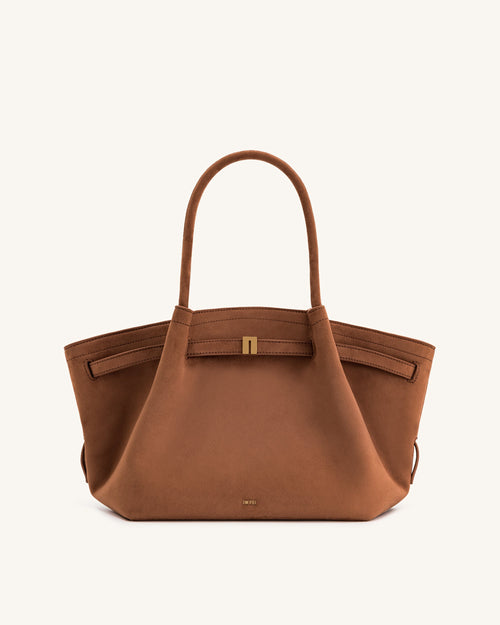 JW PEI Hana Medium Tote Bag – Brown