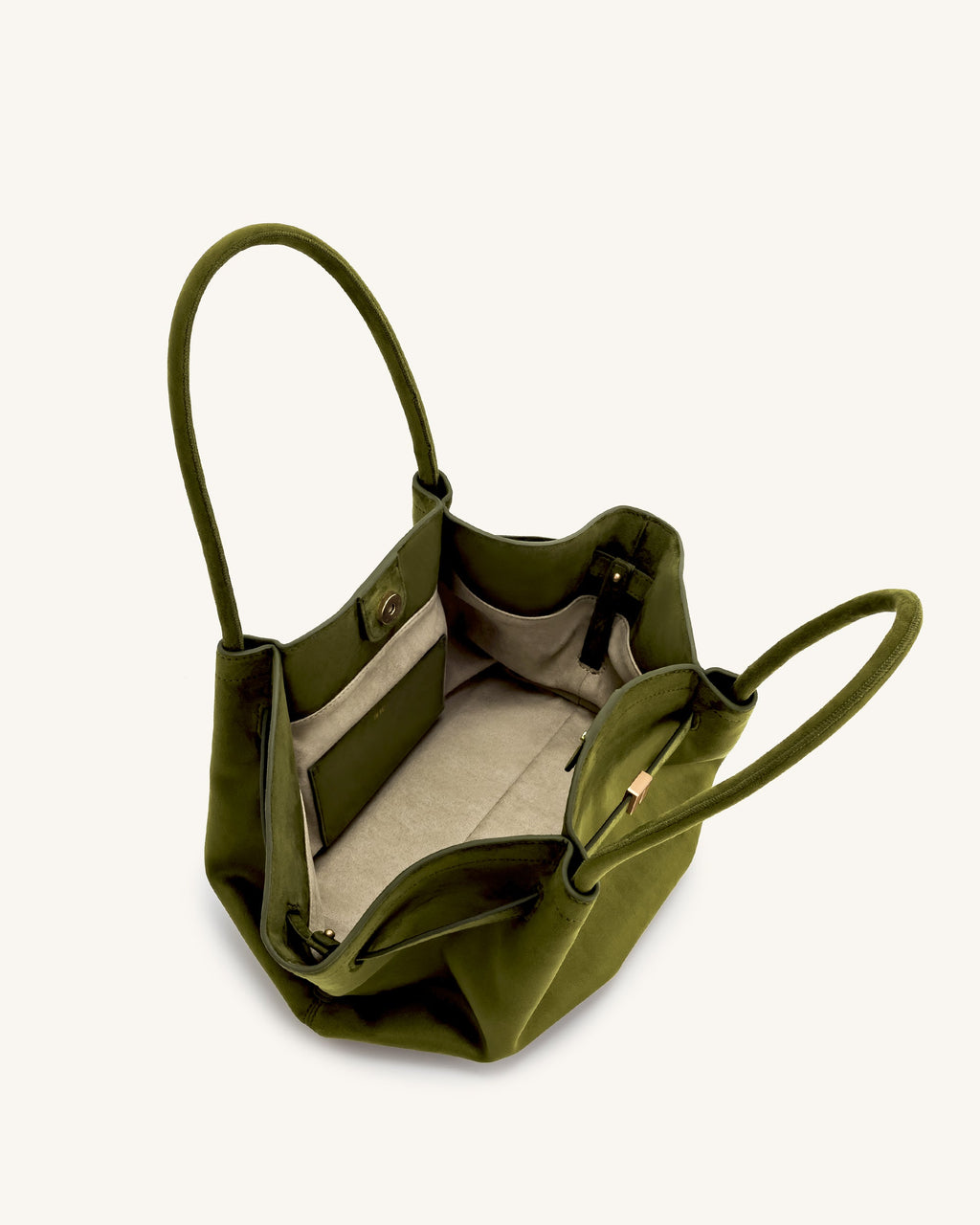 JW PEI Hana Medium Tote Bag – Dark Olive