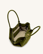JW PEI Hana Medium Tote Bag – Dark Olive