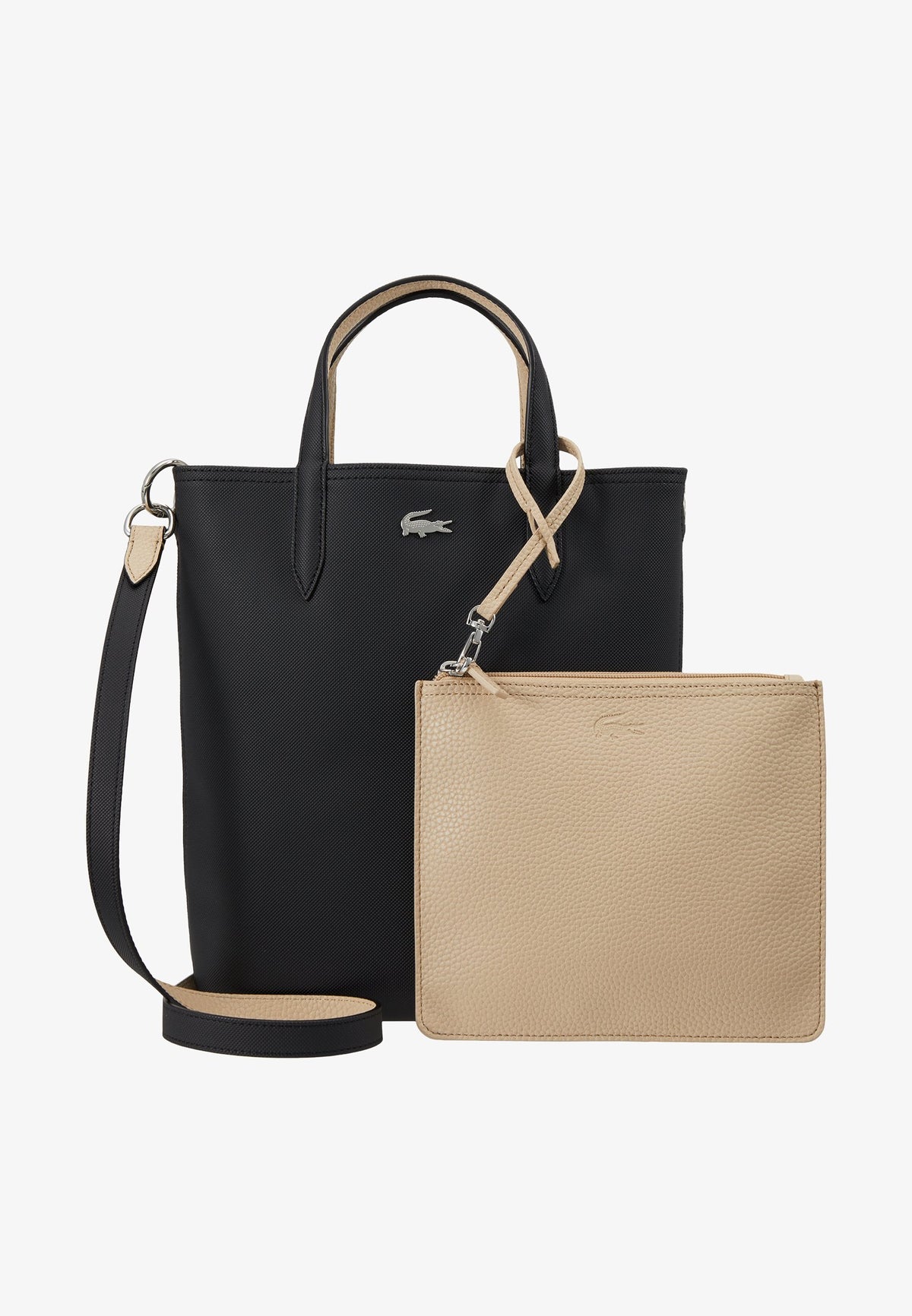 Lacoste Tote Bag – Black Warm Sand 7