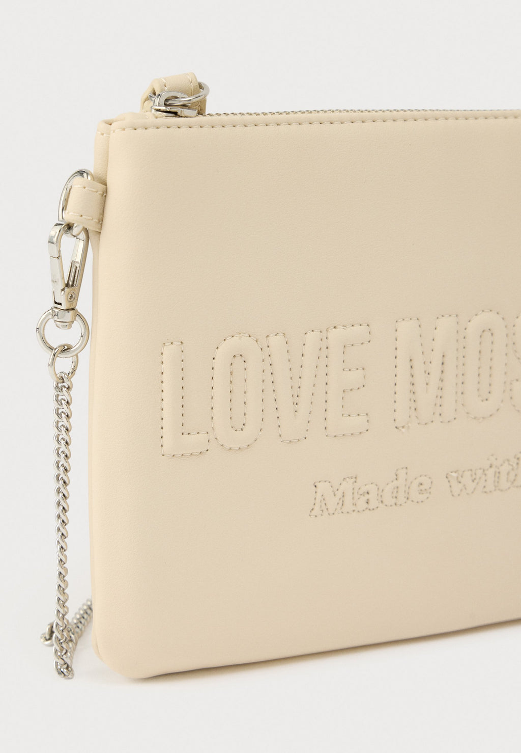 Love Moschino Crossbody Bag – Ivory 4