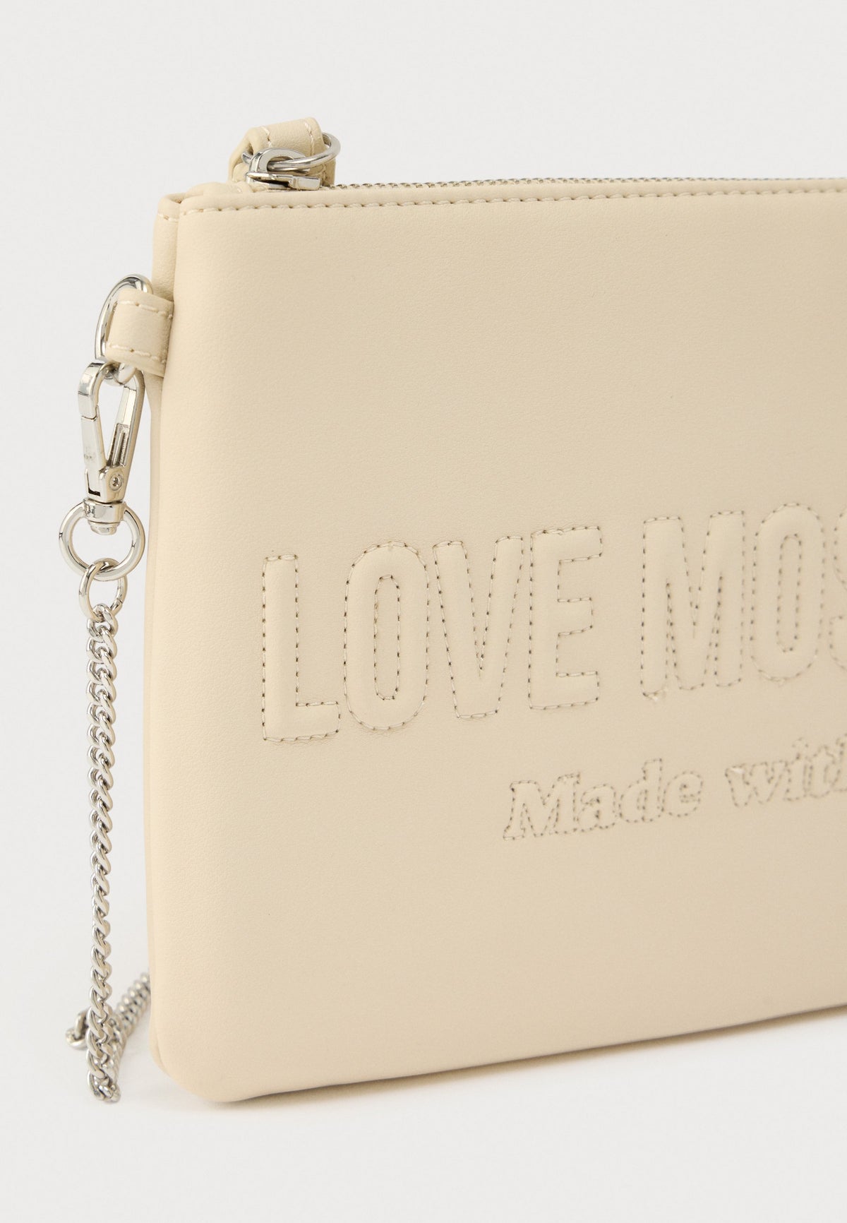 Love Moschino Crossbody Bag – Ivory 4
