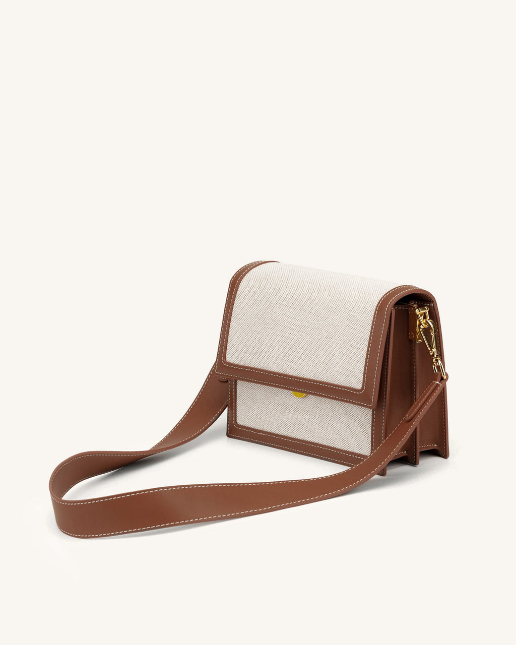 JW PEI Crossbody Bag – Beige Canvas 1