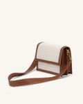 JW PEI Crossbody Bag – Beige Canvas 1
