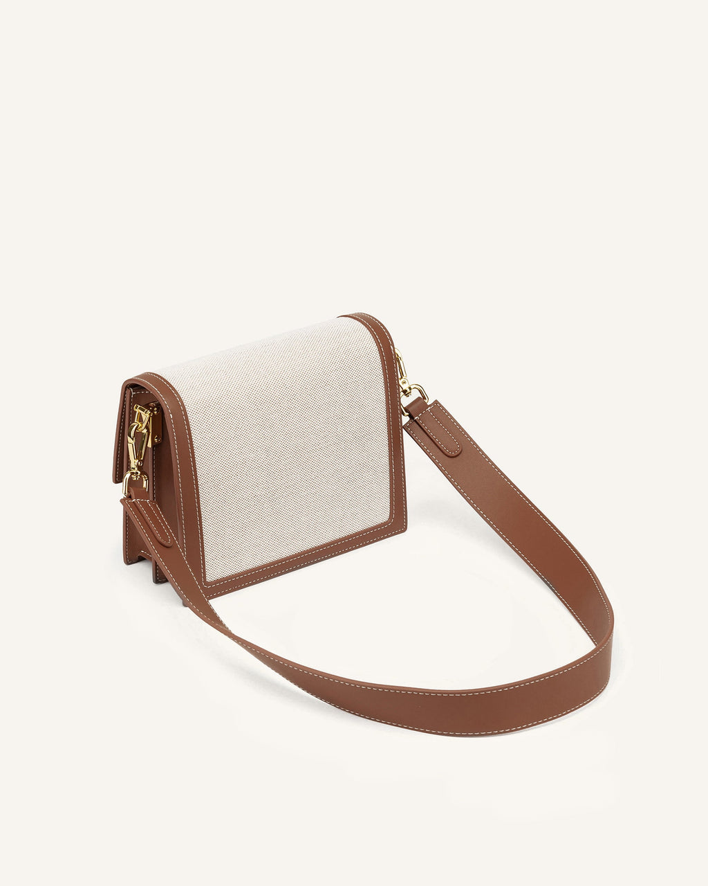 JW PEI Crossbody Bag – Beige Canvas 4