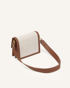 JW PEI Crossbody Bag – Beige Canvas 4