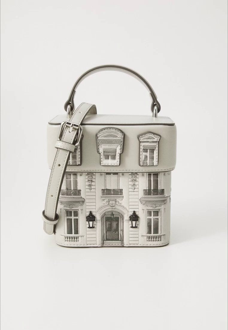 Karl Lagerfeld Crossbody Bag – Beige / Grey 1