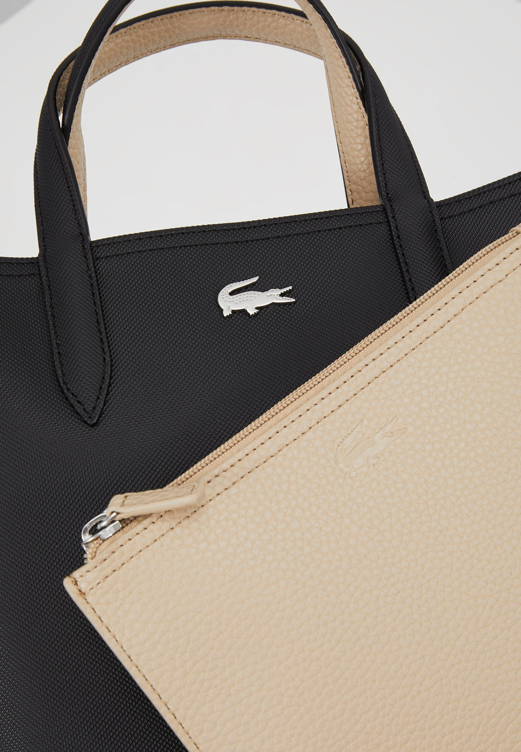 Lacoste Tote Bag – Black Warm Sand 8