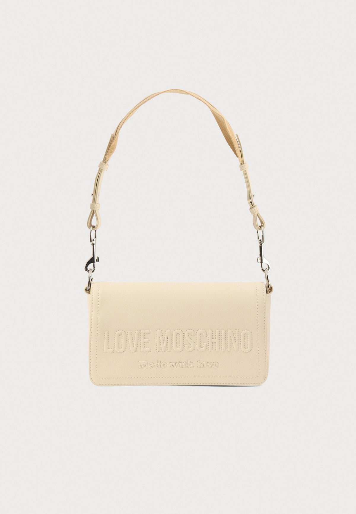 Love Moschino Crossbody Bag – Ivory 1