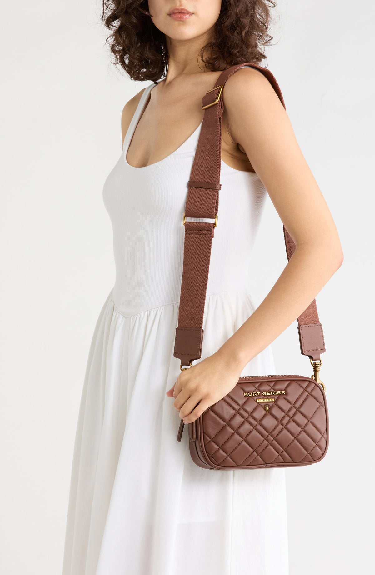 Kurt Geiger Crossbody Bag – Wine 2